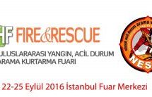 20. ISAF Safety& Rescue Fuarı 22 Eylül’de Başlıyor